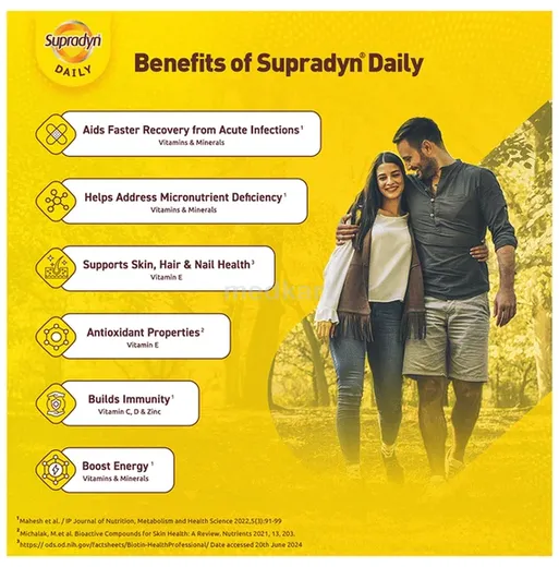 supradyn daily tablet 15's